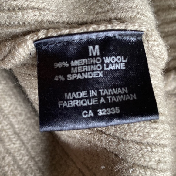 Vintage Merino Wool Cardigan DEKKER Long Size Small - Picture 8 of 10